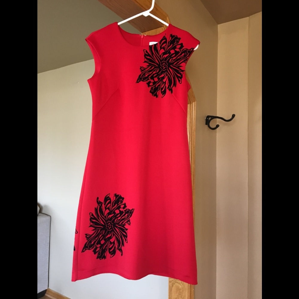 Red dress